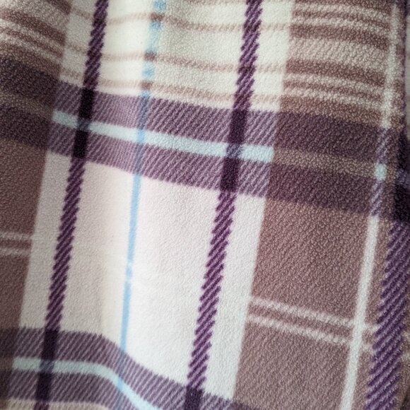 Purple & Grey Plaid Pajama Set - Picture 2 of 5